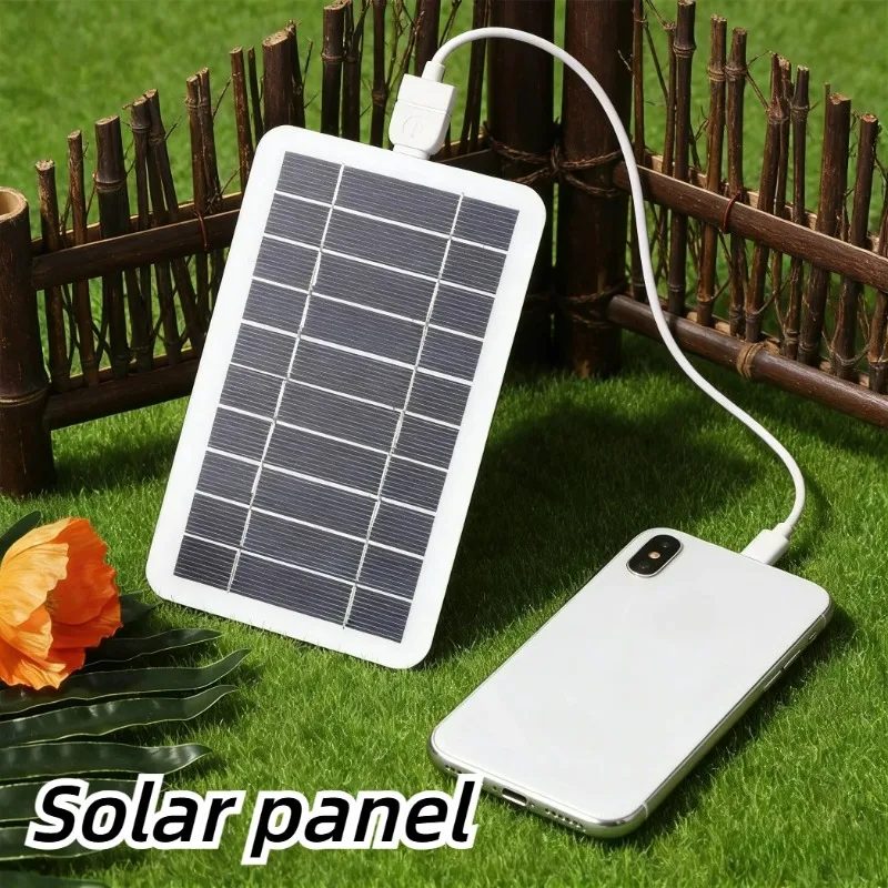 Usb Charger Dynamo - Caricatore Solare 5V 5W con Interfaccia