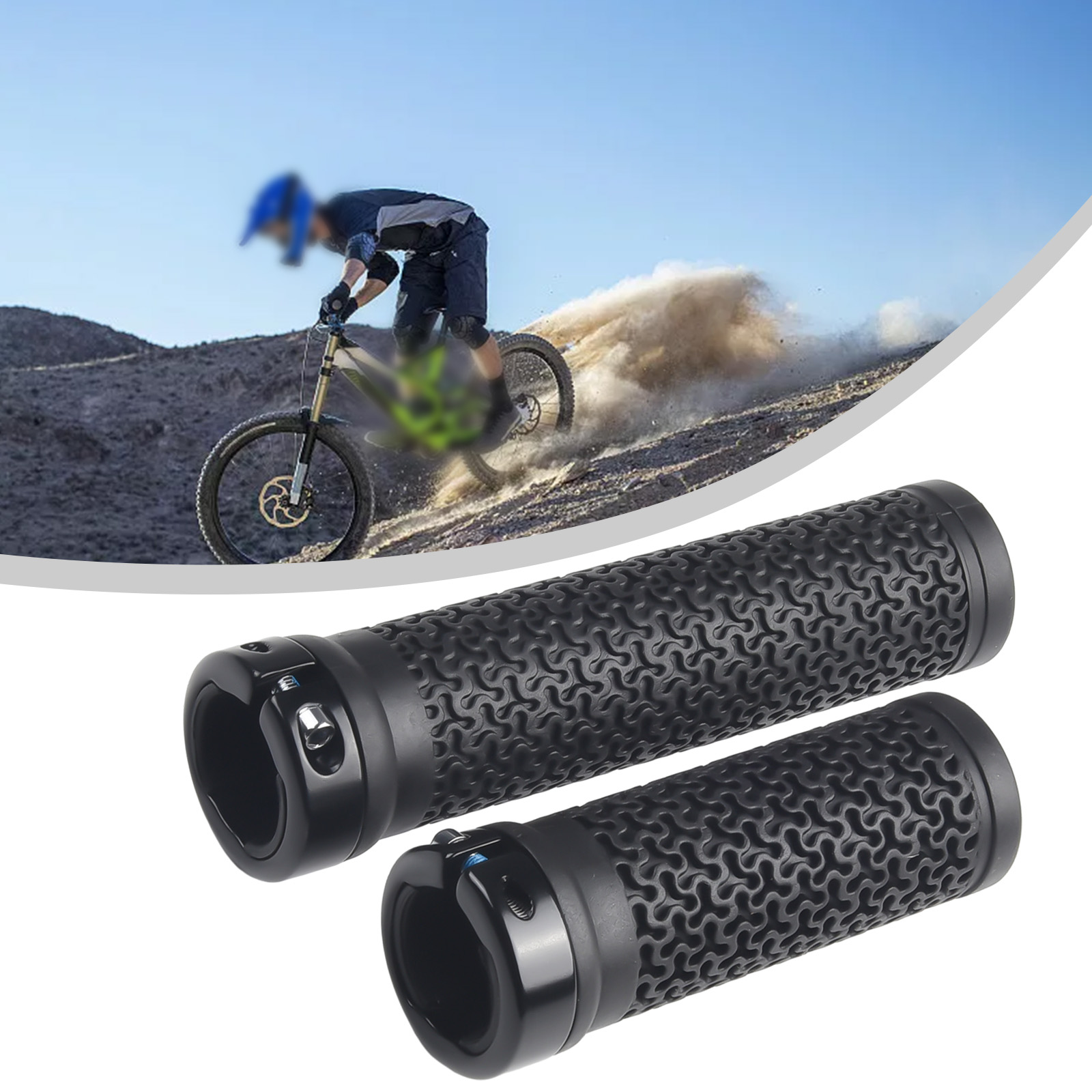 Commuter Bike Lock - 1 Paio di Impugnature Morbide in