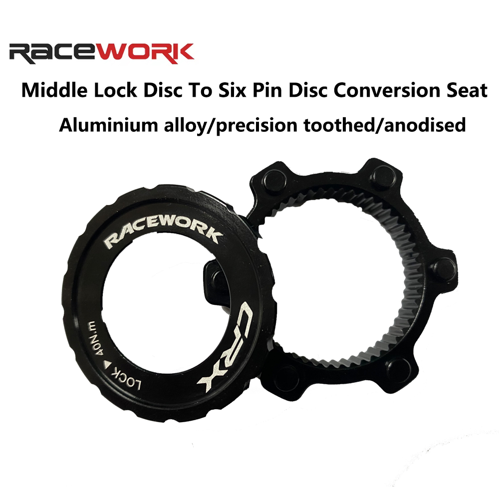 Commuter Bike Lock - RACEWORK Adattatore Centerlock a 6 fori