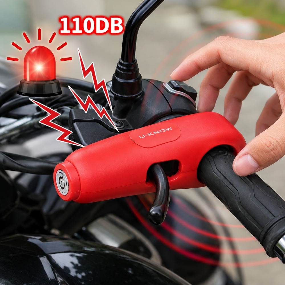 Commuter Bike Lock - Allarme Antifurto da 110dB per Manubrio