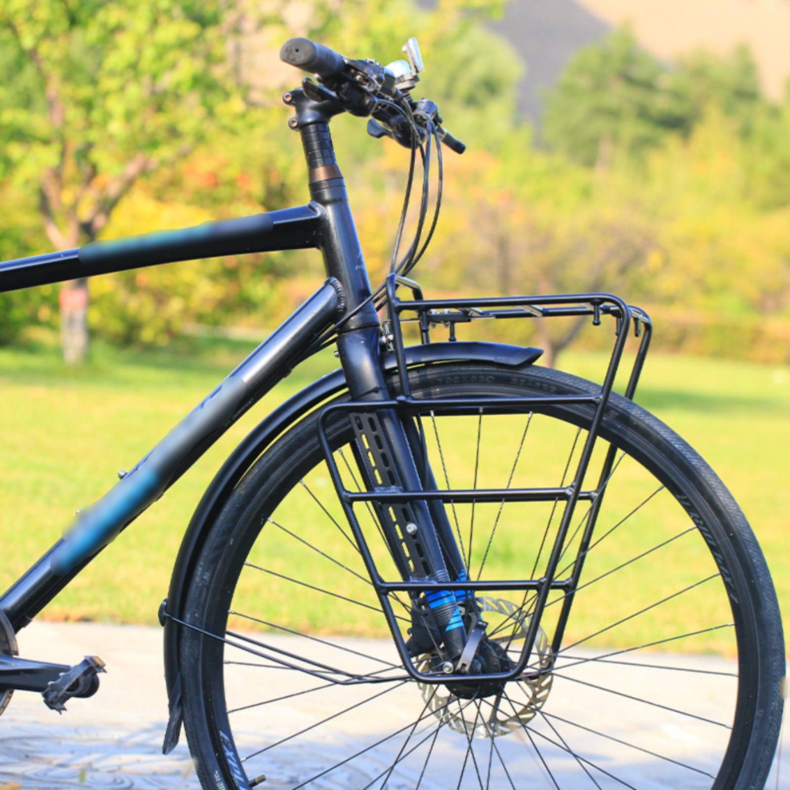 Cargo Rack Aluminum - Portapacchi Anteriore per Bici Gravel in
