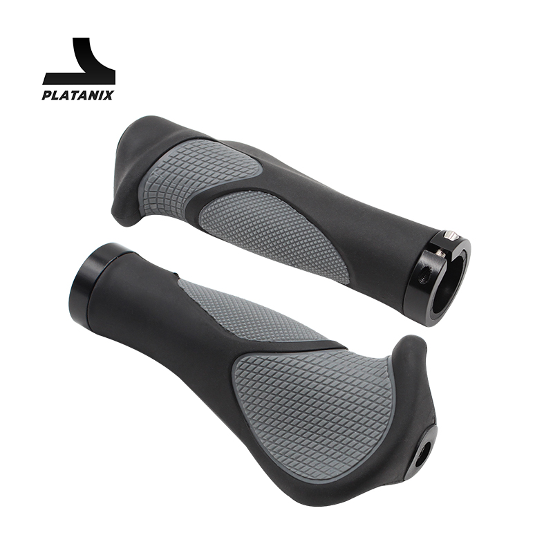 Commuter Bike Lock - PLATANIX Manopole Ergonomiche Antiscivolo con Bloccaggio,