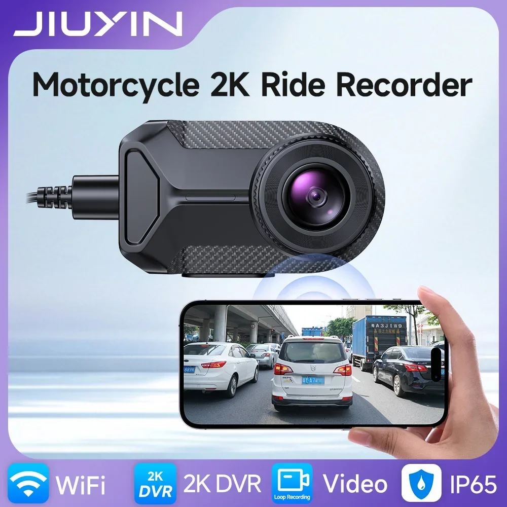Cycling Loop - Telecamera per Moto JIUYIN 2K HD