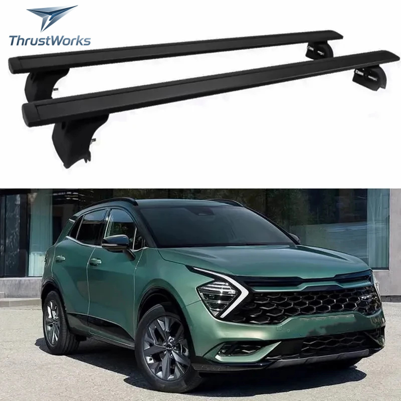 Cargo Rack Aluminum - CARpart 2 Pezzi Barre Portatutto per