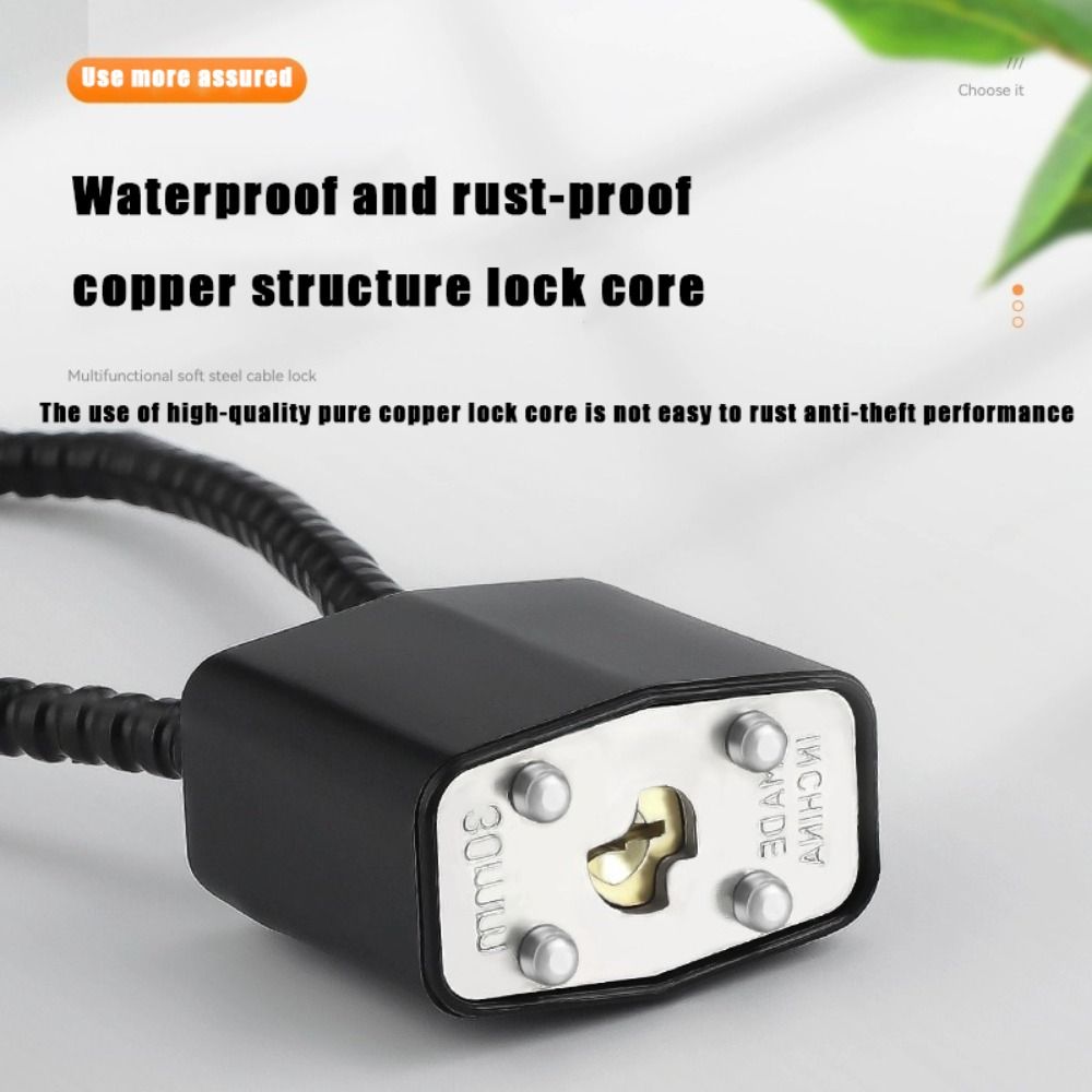 Lucchetto per cavi multifunzio - Cable Lock Flexible recensione e prezzo